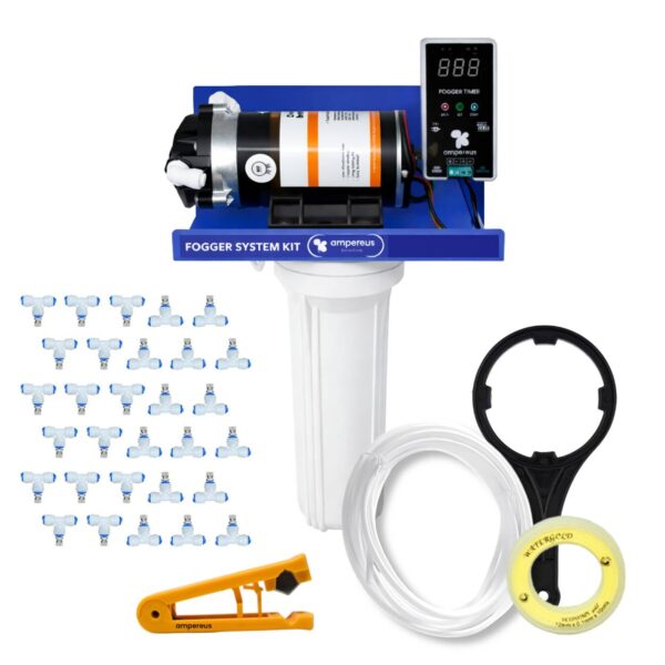 Fogger Kit with 30 Nozzle, 300 GPD Pump & 50M Pipe