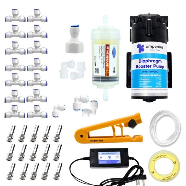 DIY Fogger Kit with 15 Nozzle, 150 GPD Pump