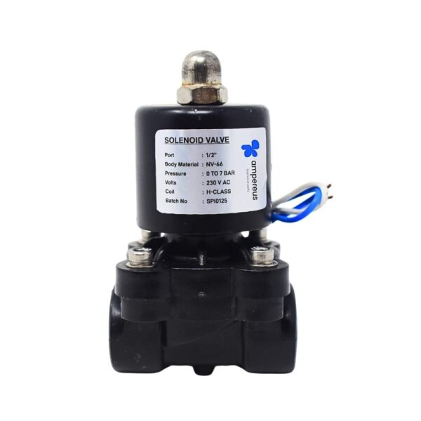 Nylon Solenoid Valve 230V AC (1/2-inch)