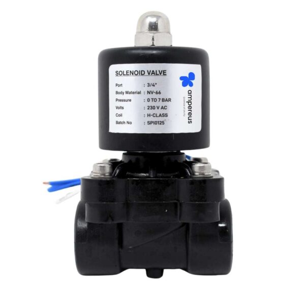 Nylon Solenoid Valve 230V AC (3/4-inch)