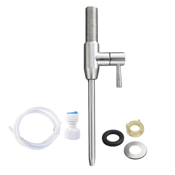 Straight Ro Steel Faucet